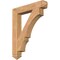 Ekena Millwork Balboa Arts & Crafts Smooth Bracket, Western Red Cedar, 5 1/2"W x 36"D x 44"H BKT06X36X44BOA03SWR - alternate 1
